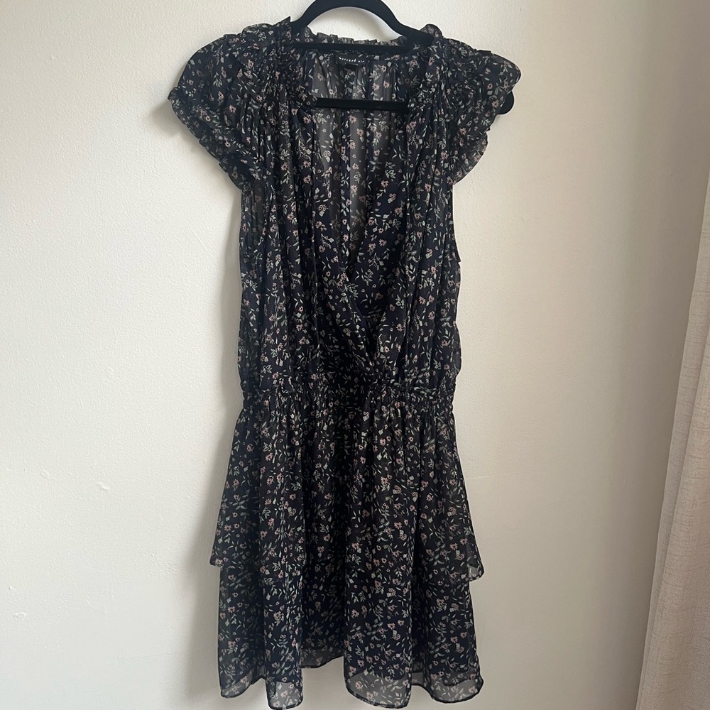 Current Air Ruffled Mini Dress